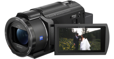 Sony FDR-AX43A UHD 4K camcorder included in every WeddingCam rental kit